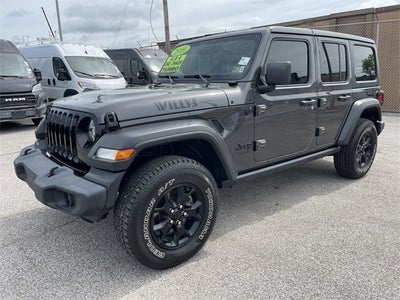 2020 Jeep Wrangler Unlimited Willys JEEP CERTIFIED