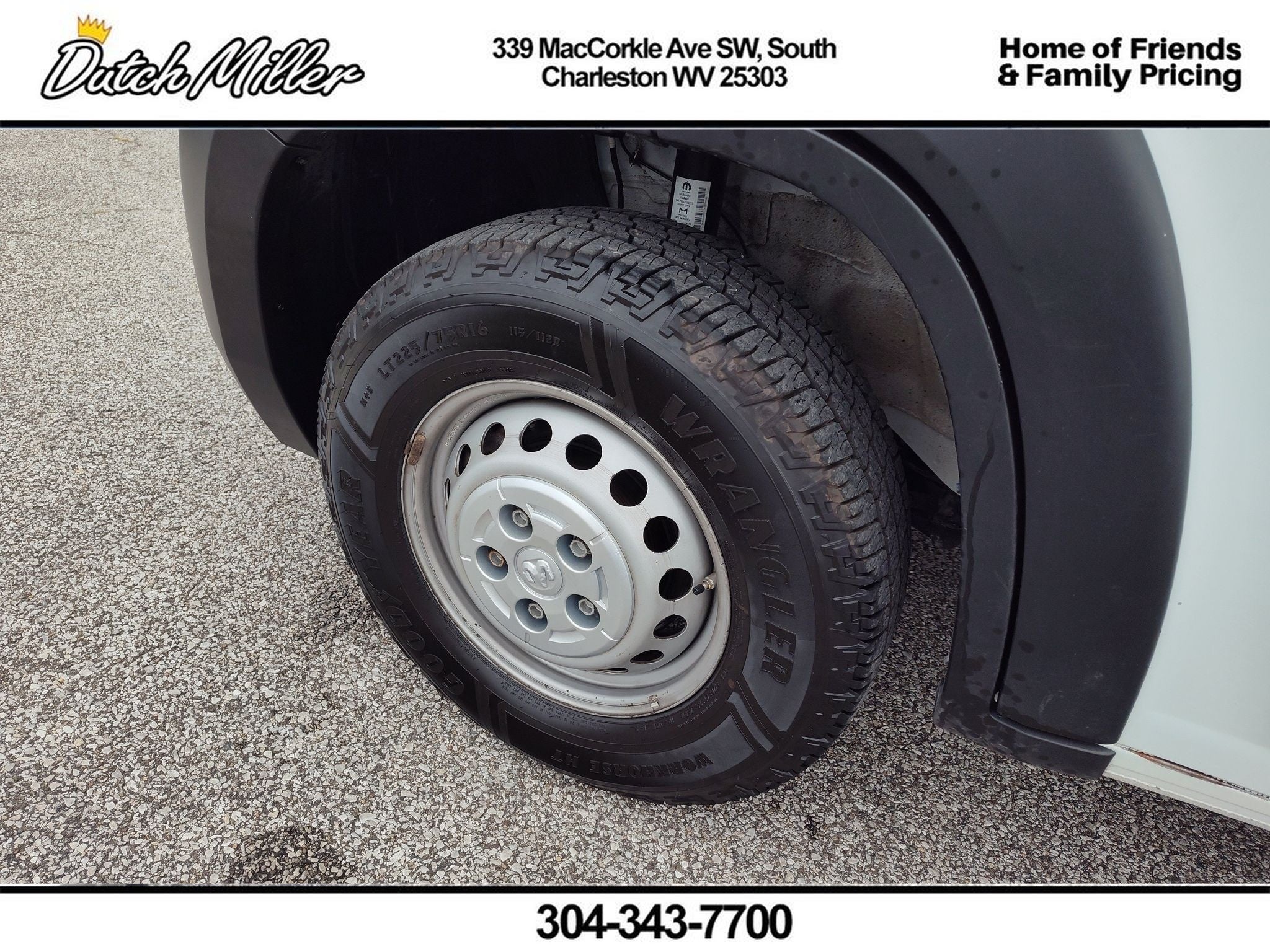2025 RAM ProMaster 3500 Tradesman