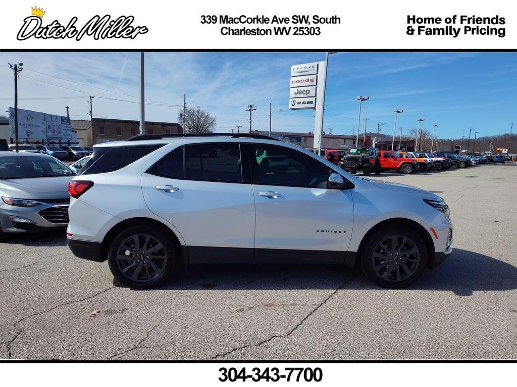 Used 2022 Chevrolet Equinox RS with VIN 3GNAXWEV5NS185600 for sale in South Charleston, WV