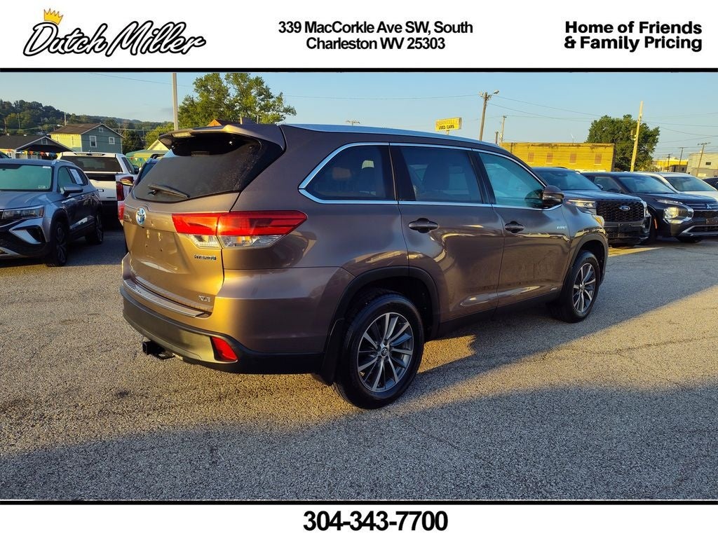 2019 Toyota Highlander Hybrid XLE