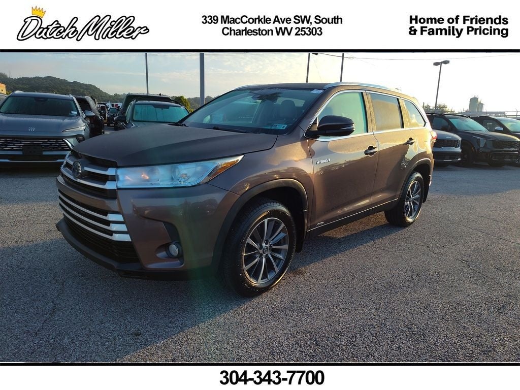 2019 Toyota Highlander Hybrid XLE