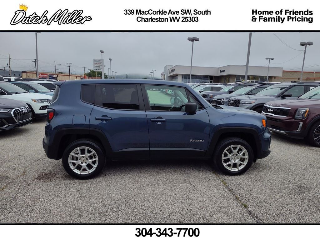 Certified 2023 Jeep Renegade Latitude with VIN ZACNJDB12PPP71867 for sale in South Charleston, WV