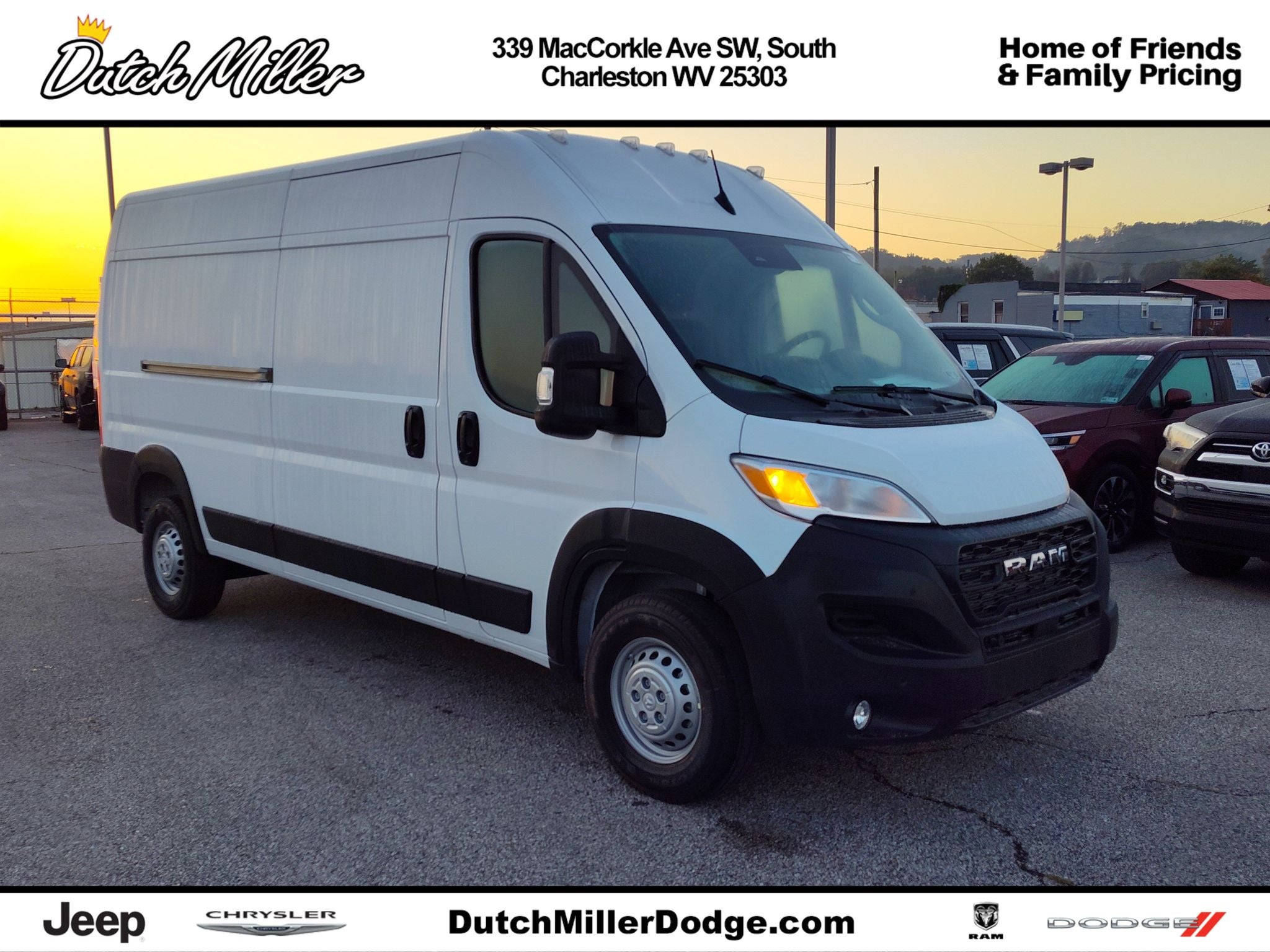 2027 RAM ProMaster Cargo Van Tradesman