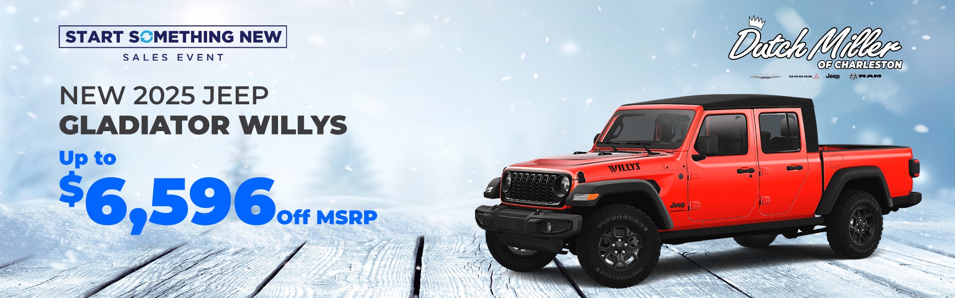 2025 Jeep Gladiator Willys