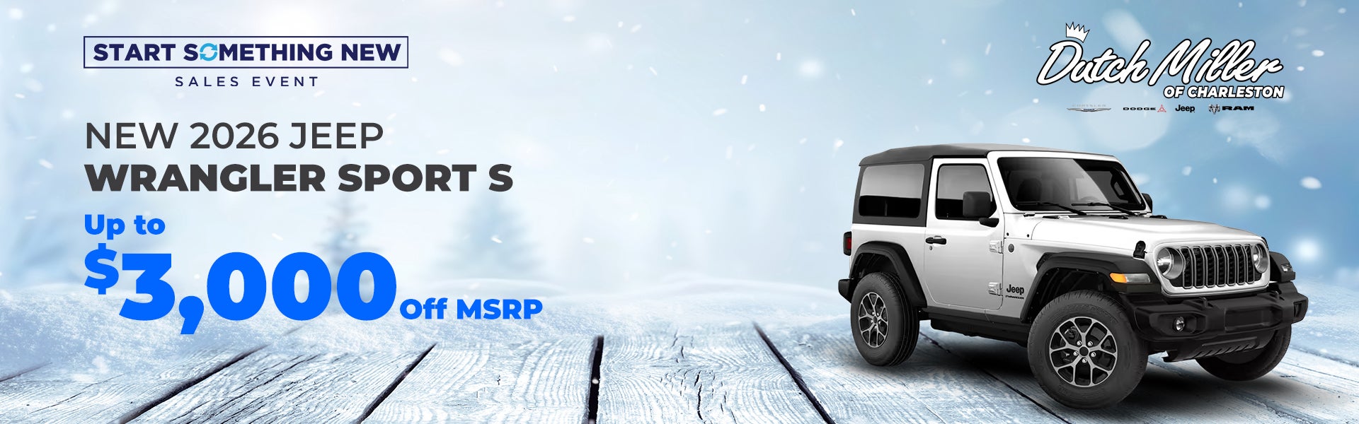 2026 Jeep Wrangler Sport S