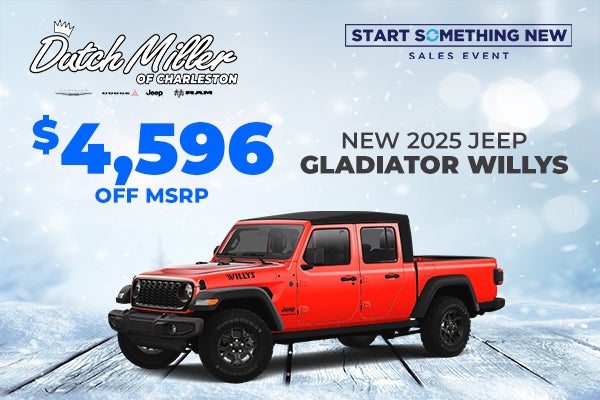 2025 Jeep Gladiator Willys
