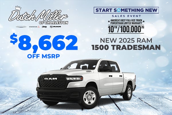 New 2025 RAM 1500 Tradesman