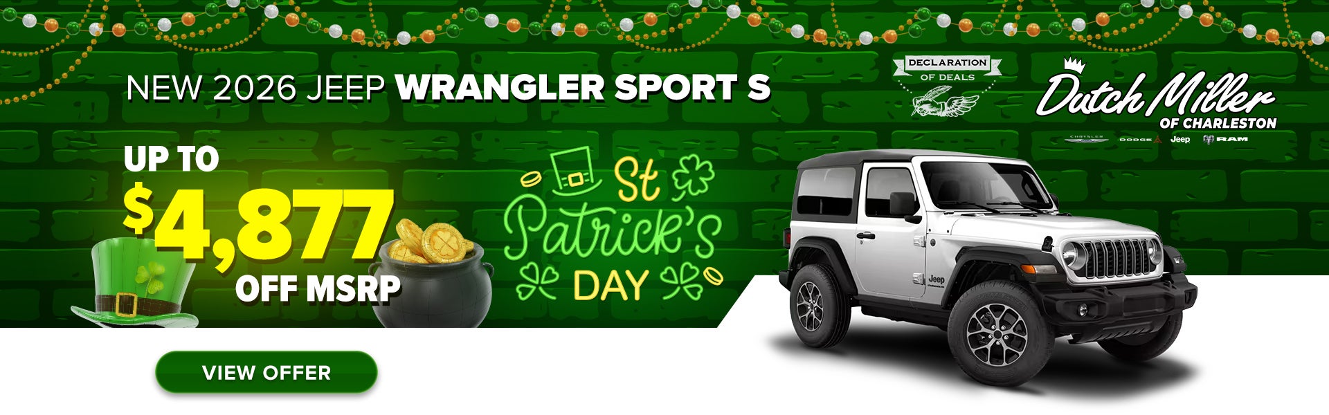 2026 Jeep Wrangler Sport S