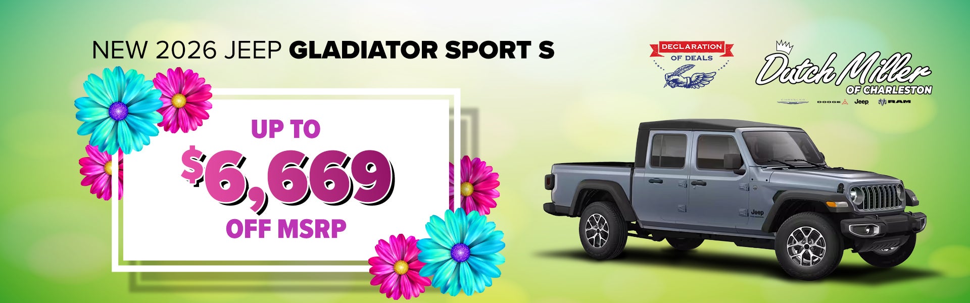 2026 Jeep Gladiator Sport S