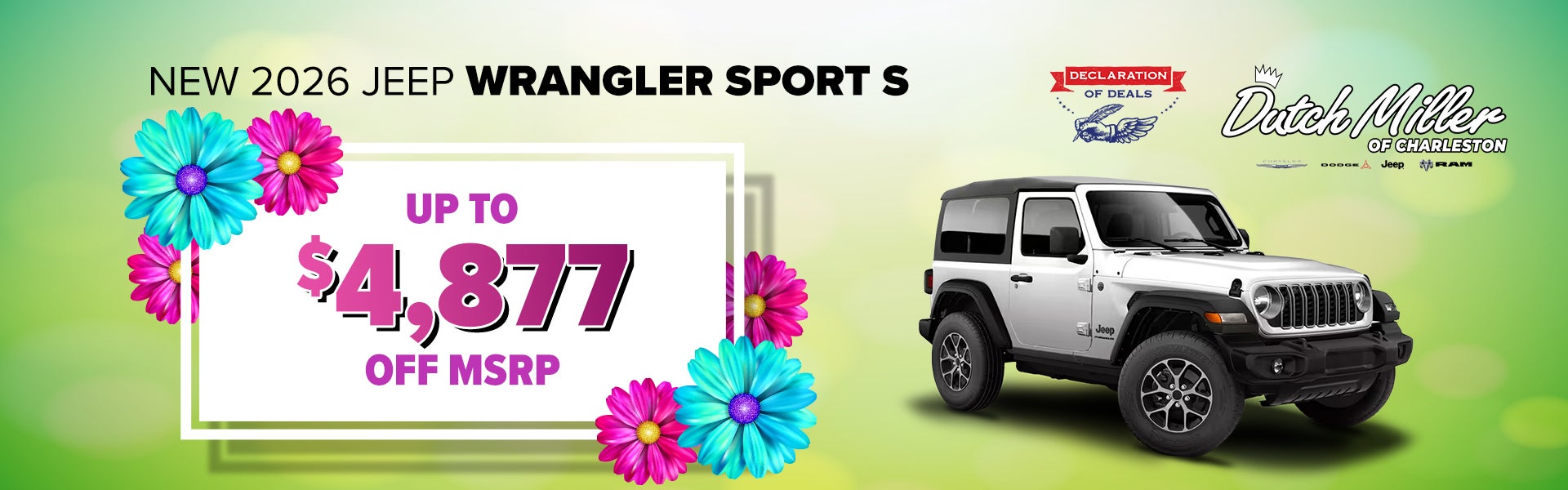 2026 Jeep Wrangler Sport S