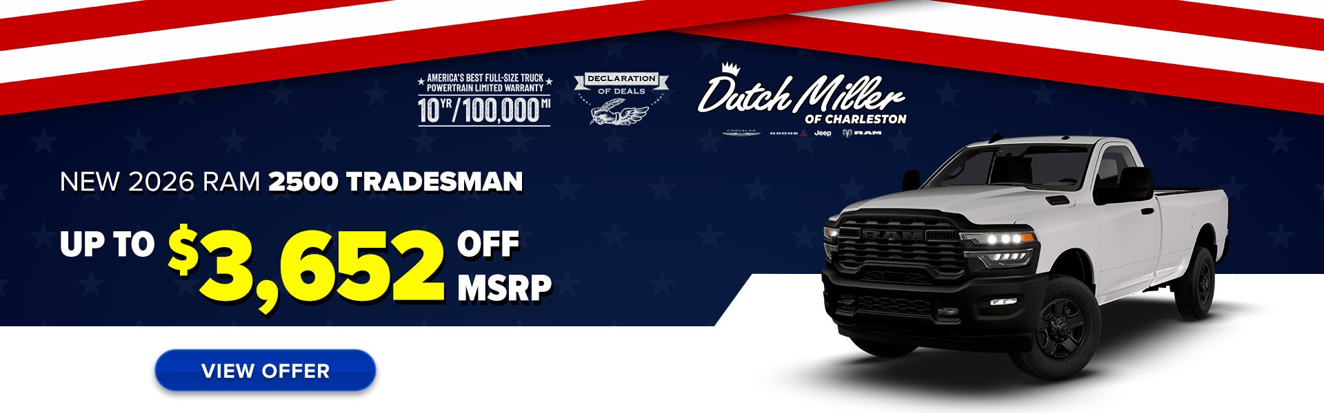New 2026 RAM 2500 Tradesman