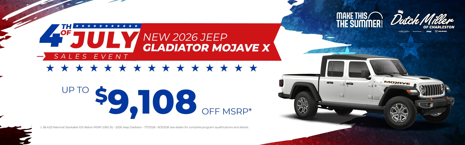 2026 Jeep Gladiator Mojave X