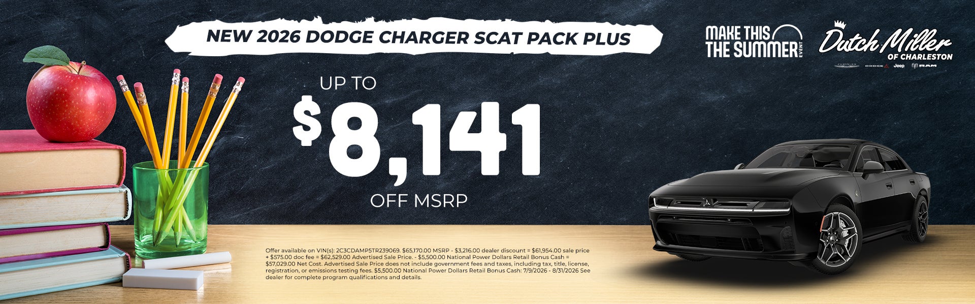 2026 Dodge Charger Scat Pack Plus