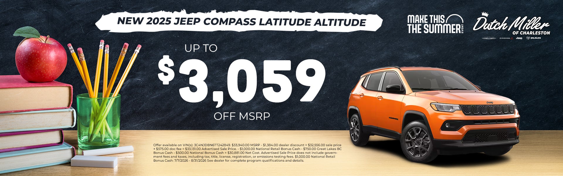 2026 Jeep Compass Latitude Altitude