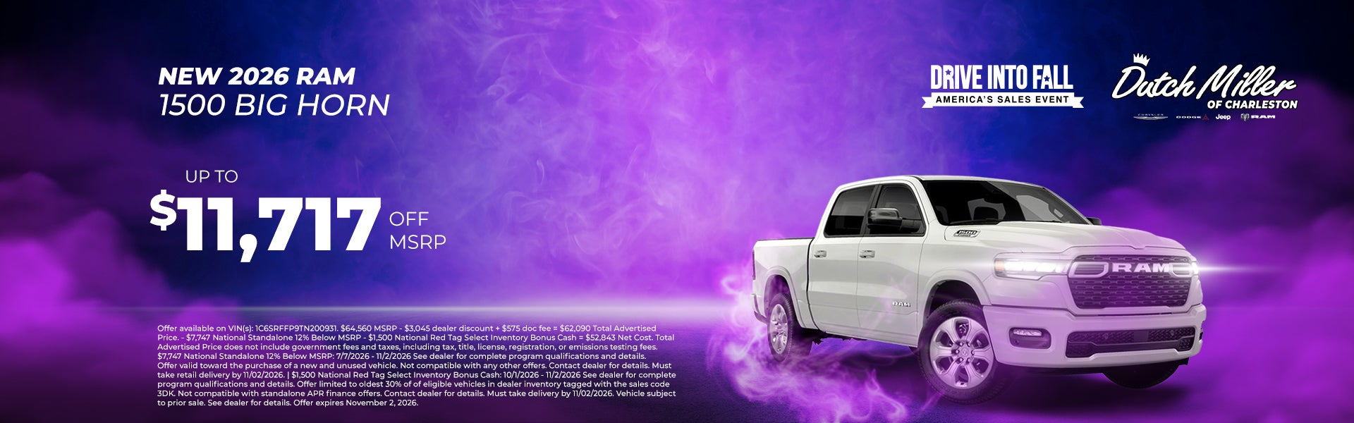 2026 RAM 1500 Big Horn