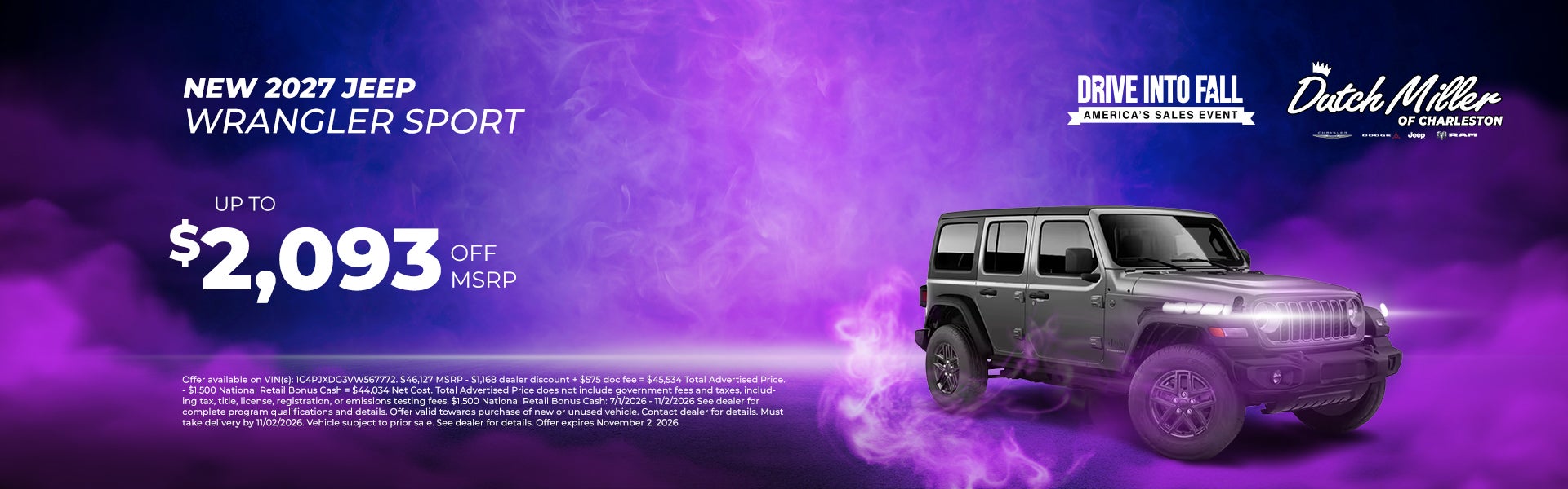 2027 Jeep Wrangler Sport